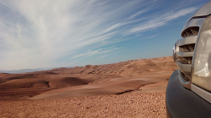 desierto de Agafay